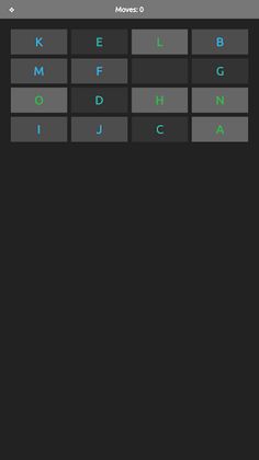 Alpha Shuffle Puzzle - Screenshot 1