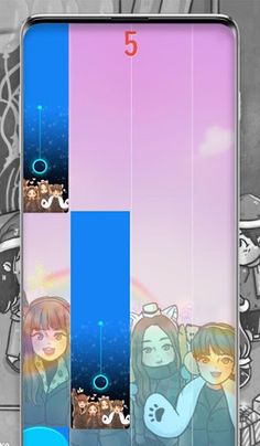Black Pink Magic Tap Tiles KPO - Screenshot 2
