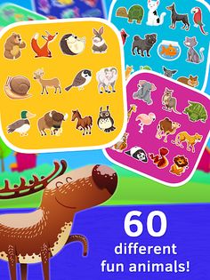 Wild Animals Puzzle for Babies - Screenshot 2