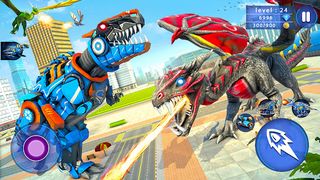 Police Robot Car: Dino robots - Screenshot 3