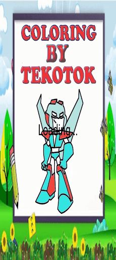 Robot Coloring - Screenshot 1