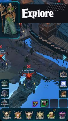 Strangers: Semi Idle MMORPG - Screenshot 1