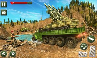 Military Truck Driving 3D - Screenshot 2