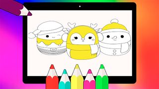 squishmallow coloring book - Screenshot 2