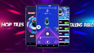 Talking Pablo Tiles Hop 2 - Screenshot 1