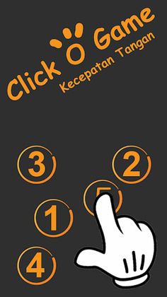 Click O: Game Kecepatan Tangan - Screenshot 1