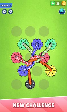 Tangle master: Untangle rope - Screenshot 2
