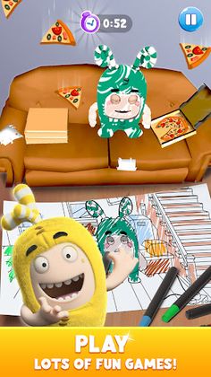 Oddbods Live Coloring (AR) - Screenshot 3