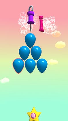 Bubble Balloons - Screenshot 1
