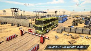 Army Bus Transporter Simulator - Screenshot 1