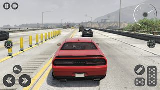 Demon Muscle Traffic Race Max - Screenshot 1