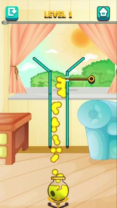 Pull The Pin Water Color Game - Screenshot 2