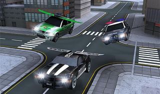 Police Flying Car 3D Simulator - Screenshot 3