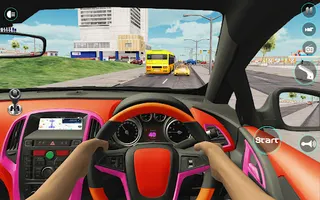 Real Car Driving School 2023 - Screenshot 1