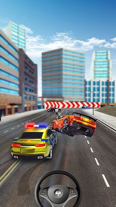 US Police Car Chase Racing 3D - Screenshot 4