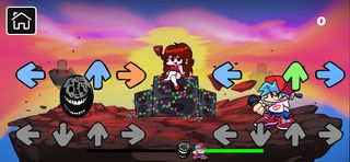 FNF Doors Rush Game Mod Test - Screenshot 3