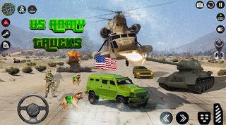 US Army Vehicles Truck Drive - Screenshot 3
