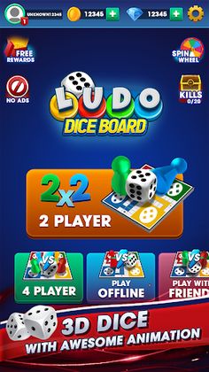 Ludo multiplayer Games- Dice - Screenshot 2