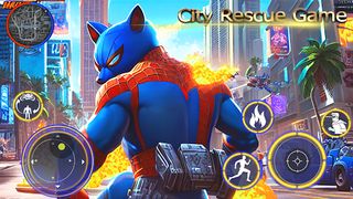 Raccoon Hero: Spider Battle - Screenshot 1