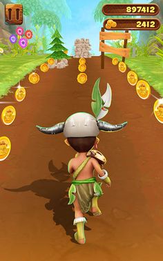 Princess Jungle Running Games - Screenshot 4