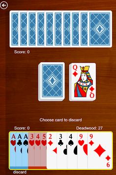 Gin Rummy JD - Screenshot 1