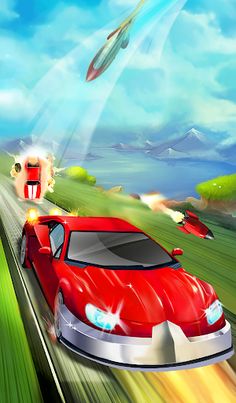 Crazy Cars Missile Rescue - Screenshot 2