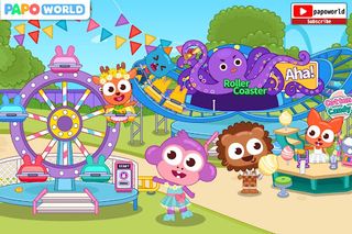Papo Town: Amusement Park - Screenshot 1