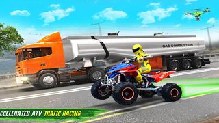 ATV Quad Bike Traffic Racing - Screenshot 2