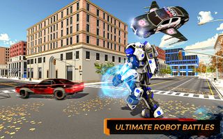 US Flying Police Car Shooting - Screenshot 2