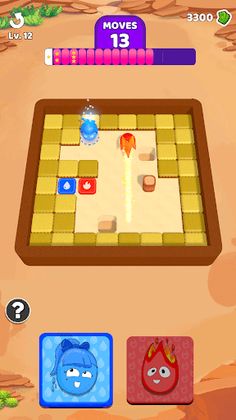 Fire and Ice Maze - Screenshot 2