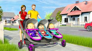 Mother Games 3D: Triplet Baby - Screenshot 2