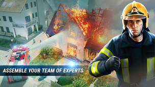 EMERGENCY HQ: firefighter game - Screenshot 1