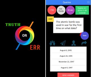 Truth or Err - Screenshot 1