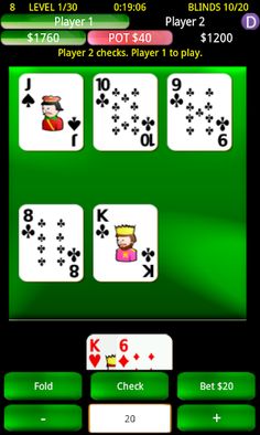 Headsup Holdem Poker - Screenshot 2