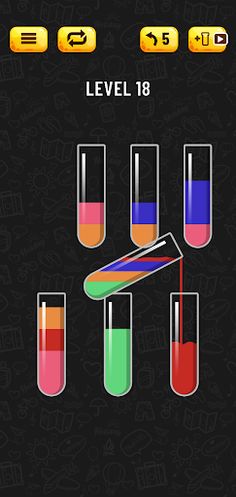 Pour Water Sort Puzzle - Screenshot 4