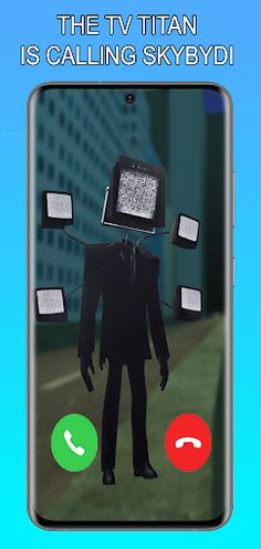 tv titan man Fake Call - Screenshot 4
