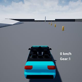 Car Game Demo Unreal Engine 5 - Screenshot 3