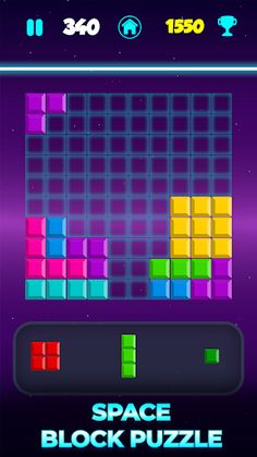 Space Block Puzzle - Screenshot 2
