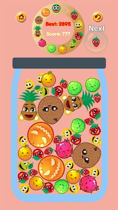 Watermelon game: Relax Puzzle - Screenshot 1