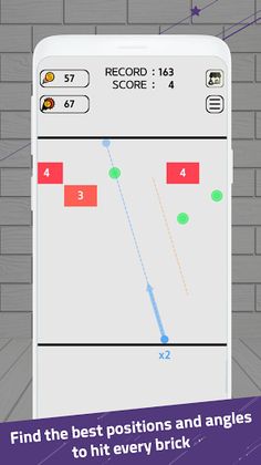 Swipe Brick Breaker - Screenshot 2