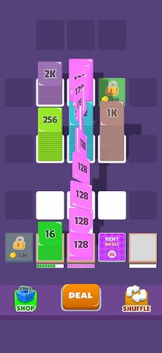 2048 Stack Sort - Shuffle Game - Screenshot 2