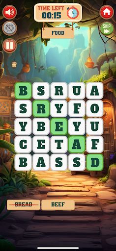 Word Search - Hidden Words - Screenshot 1