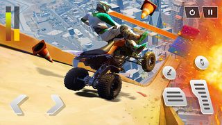 Flying ATV Crash: Quad Stunts - Screenshot 1
