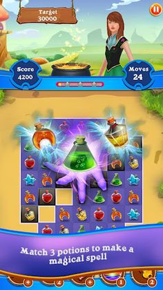 Magic Puzzle - Match 3 Game - Screenshot 2