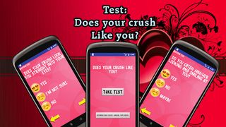 Test: Does your crush like you - Screenshot 1
