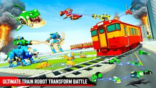 Dino Robot Train War Robot - Screenshot 2