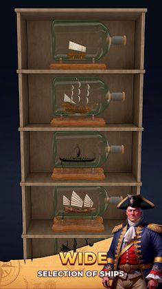 IDLE Ships: Boats in a Bottles - Screenshot 3