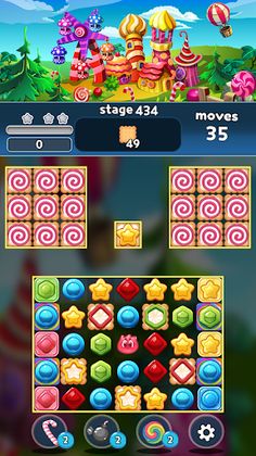 Candy Village: Match3 puzzle - Screenshot 2