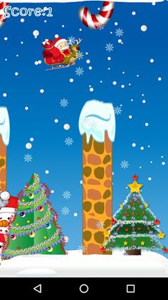 Christmas Santa Ride - Screenshot 3