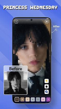 Wednesday Addams Family Art - Screenshot 1